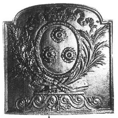 Plaque trouvée à Nogent Le Roi