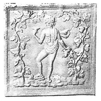 Bacchus sous la vigne