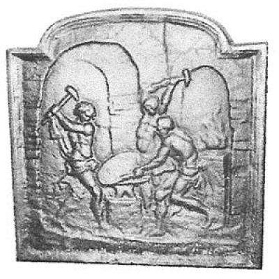 Les Cyclopes Brontes, Steropes et Pyracmon